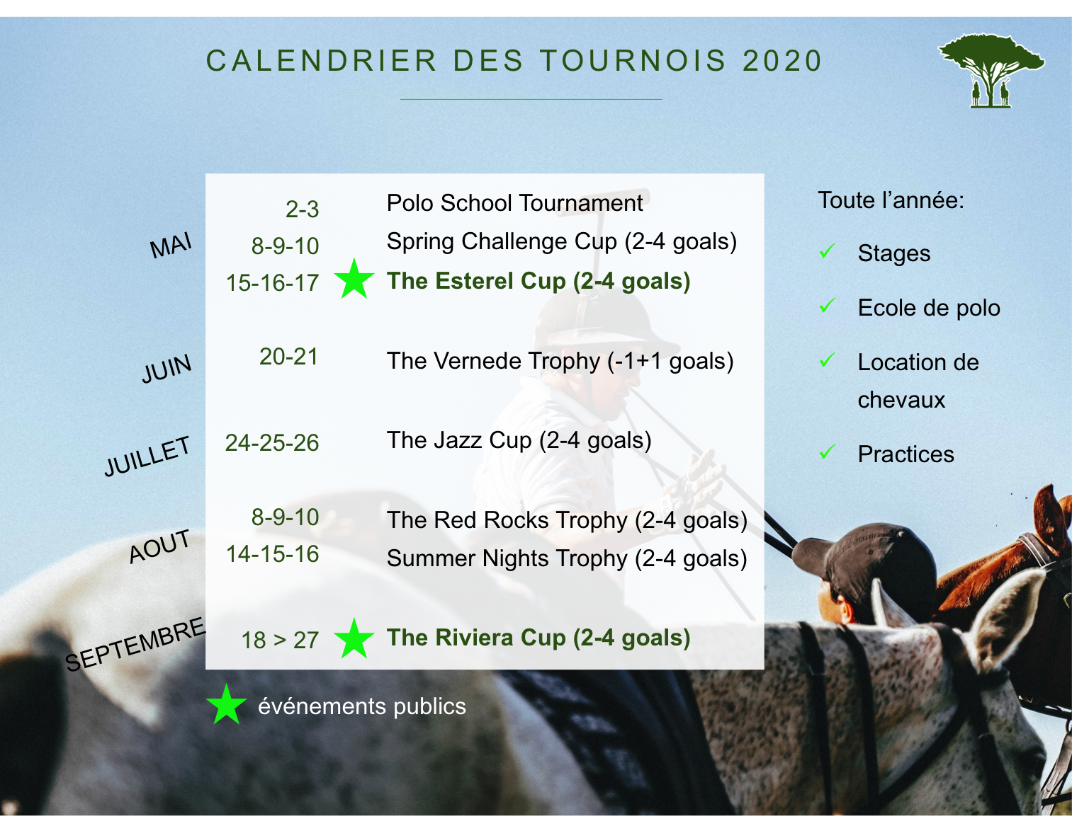 calendrier 2020